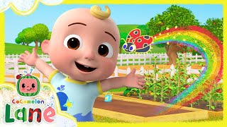 jj grows a garden cocomelon lane episode 1 cocomelon nursery rhymes kids songs