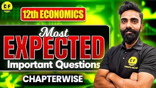 Class 12 Economics: Most Expected Mid Term Questions 🔥 | 95%+ Guaranteed | Ankit Sir