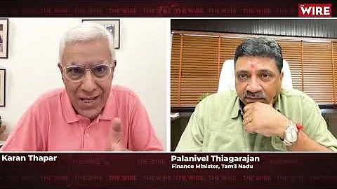 India Today is a MiracleBut That Miracle is Under ThreatTamil Nadu Finance Minister P Thiaga Rajan