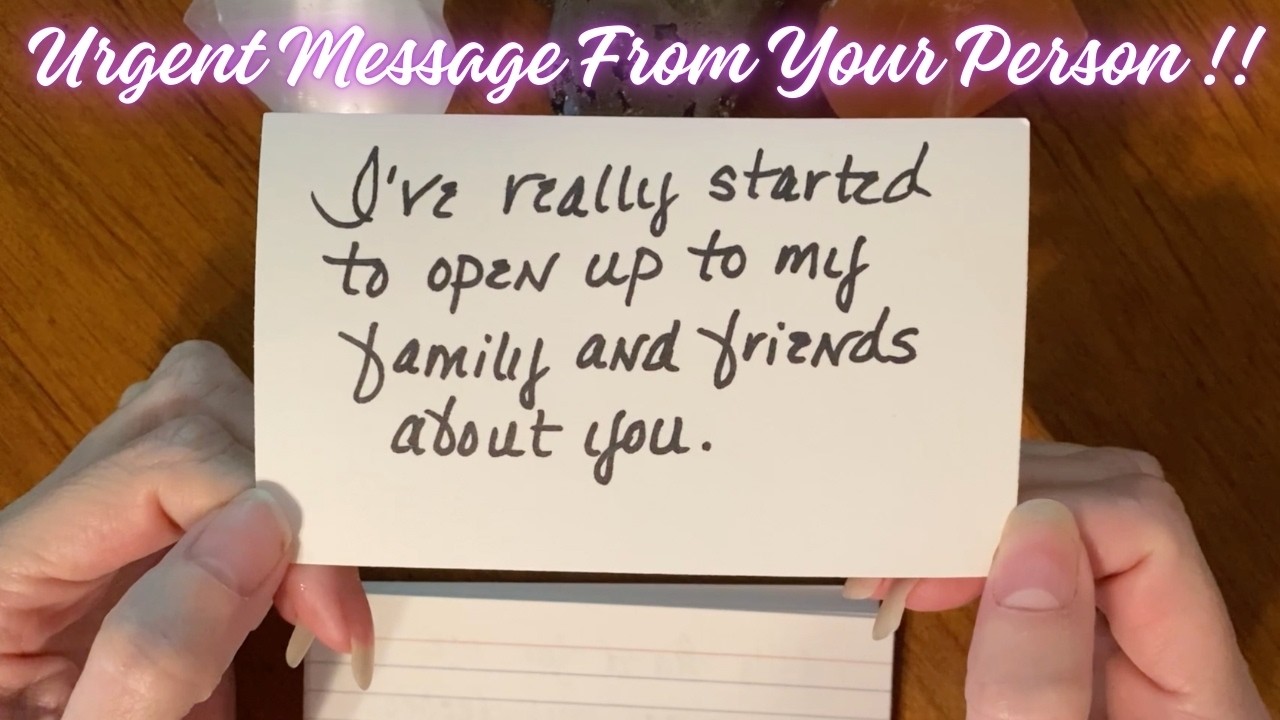 THEY'RE STARTING TO OPEN UP ABOUT YOU TO FAMILY & FRIENDS 😲 PPL KNOW ABOUT YOU NOW! ♥️