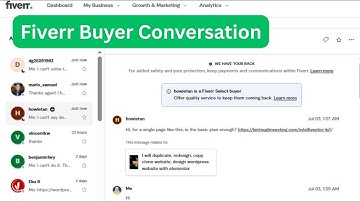 Fiverr client conversation Bangla tutorial | Fiverr buyer conversation | Fiverr chat | Fiverr