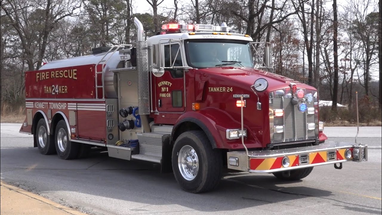 Fire Company Tanker 24 and Avondale Fire Company Squad 23 and