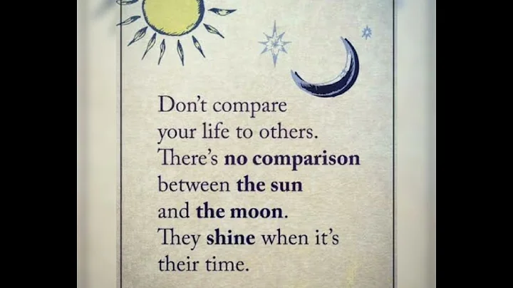 உங்களை யாருடன் ஒப்பீடு செய்ய வேண்டாம்# வாழ்வியல்# health story 