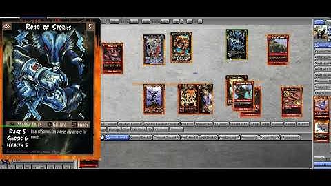 Combat basics for the Rage CCG, including bluffing