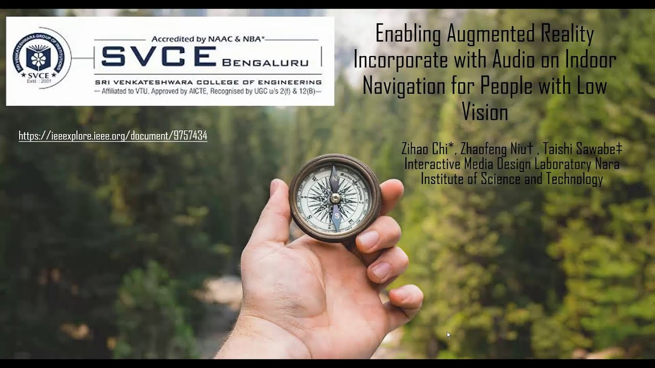 Enabling Augmented Reality Incorporate with Audio on Indoor Navigation ...