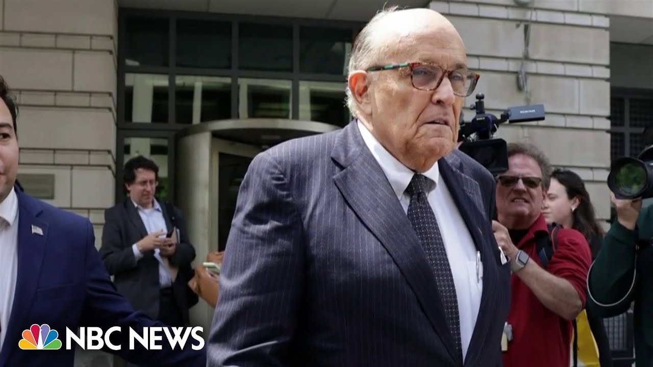 Giuliani pleads not guilty in Georgia election case