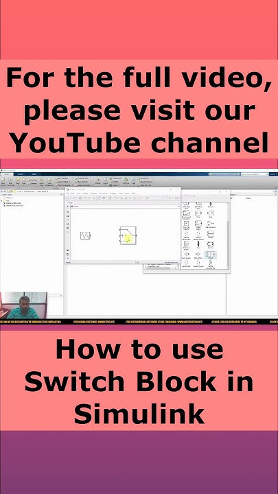 How to use Switch Block in Simulink | How to use Switch Block in MATLAB ...