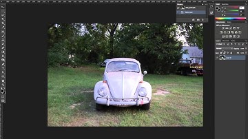 Change the blending mode of the layer to overlay in Photoshop