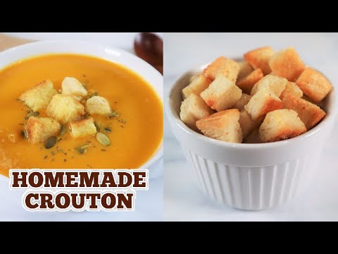 Video: Sup Krim Dengan Crouton