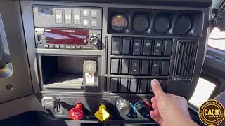Mack Anthem Pneumatic 5th Wheel Release.