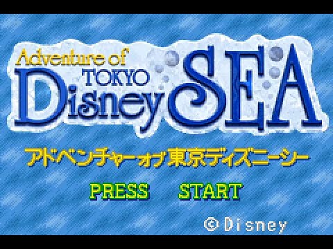 Game Boy Advance Longplay [355] Adventure of Tokyo Disney Sea (JP)