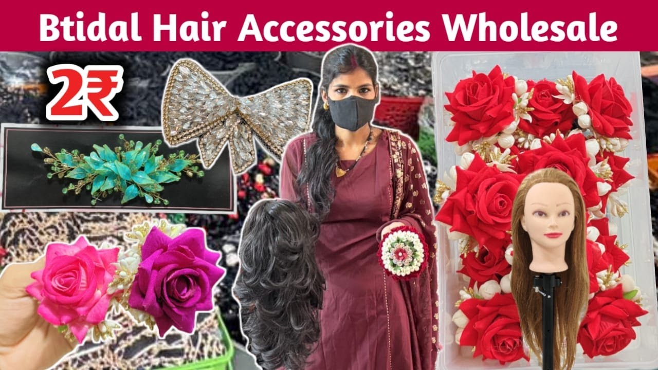 Mumbai HIDDEN Gem for Bridal Hair Accessories Wholesale | Wedding Hair Accessories Cheapest Price