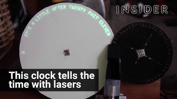 This Is A Laser Clock