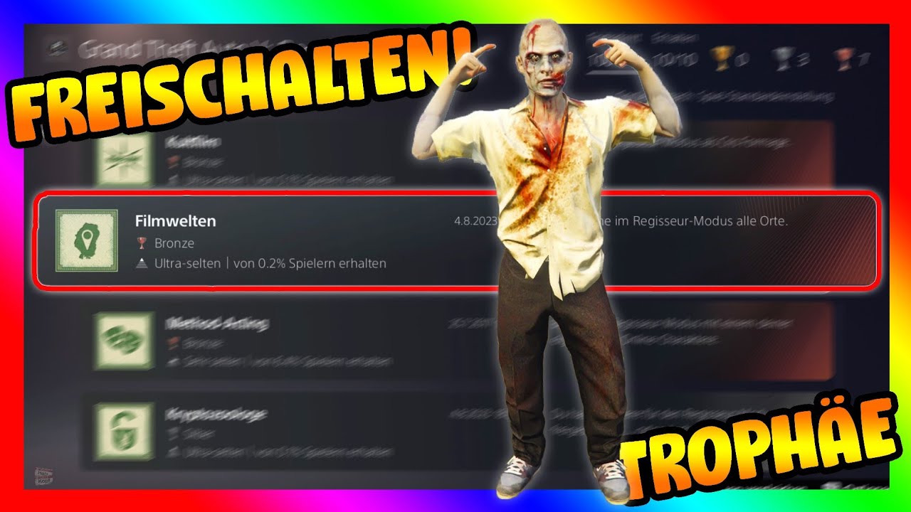 Gta 5 Regisseur Modus Tiere Freischalten 🏆GTA 5 TROPHÄE/ERFOLG "Filmwelten" Besuche im Regisseur Modus alle Orte