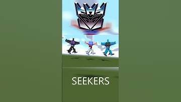 THE SEEKERS: STARSCREAM, SKYWARP, THUNDERCRACKER (MINE-IMATOR) #thetouch #transformers #minecraft