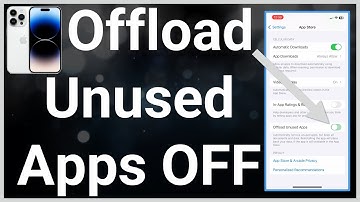 How To Disable Offload Unused Apps