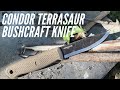 NEW Condor Terrasaur Bushcraft Knife: Mora Garberg Competition?  Under $50, 1095 Steel, Scandi Grind