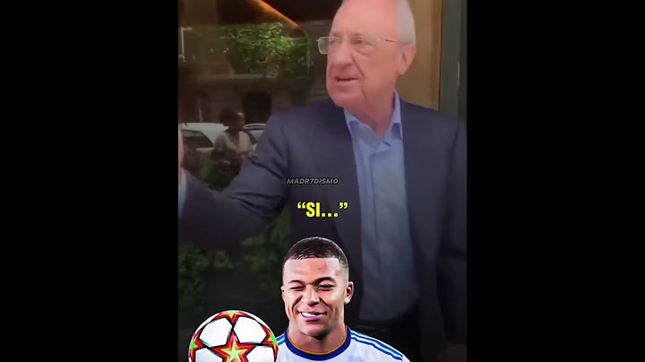Real Madrid president Florentino Pérez when asked about signing Kylian Mbappe 👀