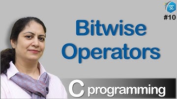 Operators in C Programming 3 | Bitwise Operators | Decoding Computers