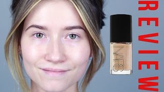 New NARS Natural Radiant Longwear Foundation VS NARS Sheer Glow Foundation Wear Test