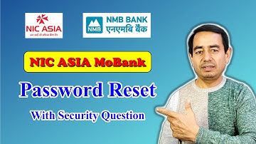 NIC ASIA MoBank: Password Reset with Security Question | NIC Asia Mobile banking