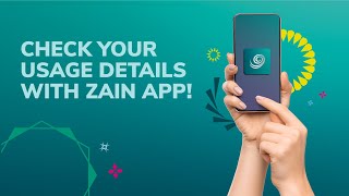 Check your usage details on the Zain App screenshot 1