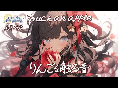 [ASMR] 林檎（りんご）を触る音#01/Touch an apple#01 [声なし/No Talking]