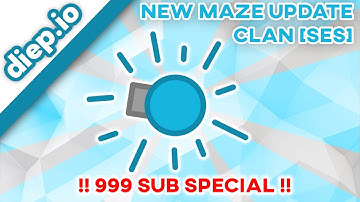 1,000 Subscriber Special /New Maze Gamemode - Diep.io