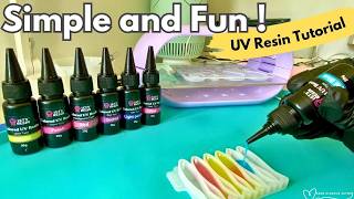 UV Resin Sun Catchers: An Easy 15-Minute Spring Project 😍