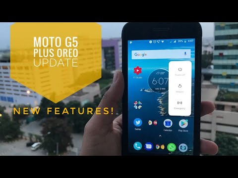 Moto G5 Plus Oreo update | What's New? - YouTube