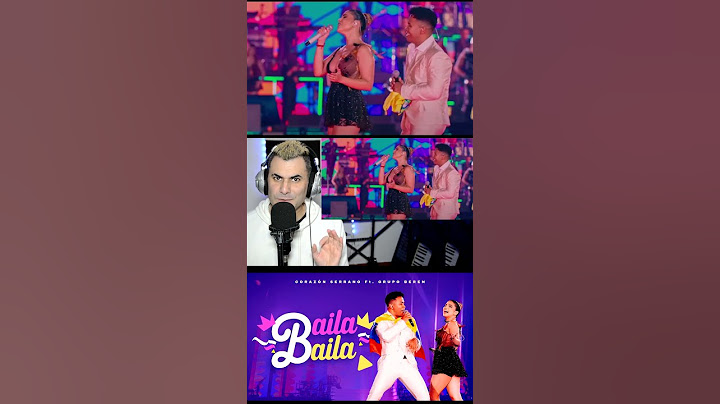 Corazón Serrano Ft. Grupo BerEn - Baila, Baila - Estadio San Marcos - VIDEOREACCION