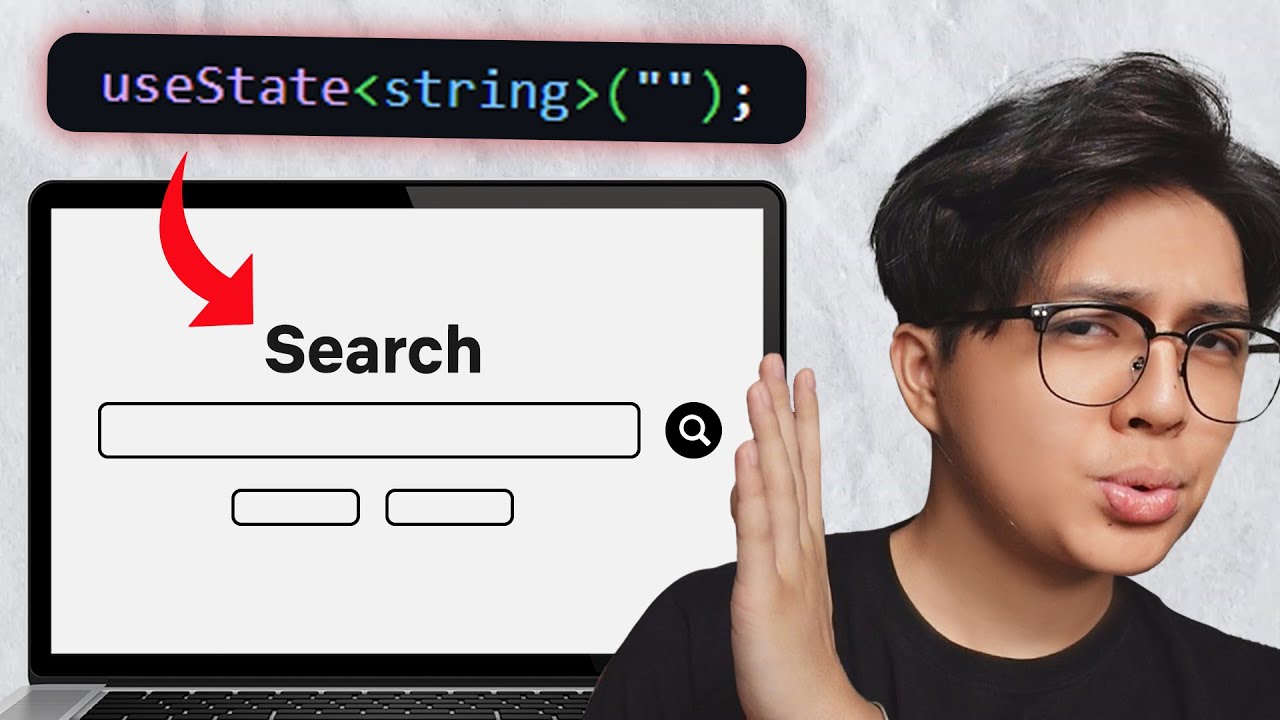 JANGAN PAKE STATE buat fitur searching