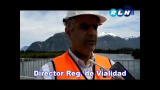 Avances en construcción de Puente Aysen