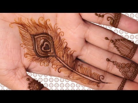 Mehndi Design for Hands , Mayurpankh , Henna Design 2018