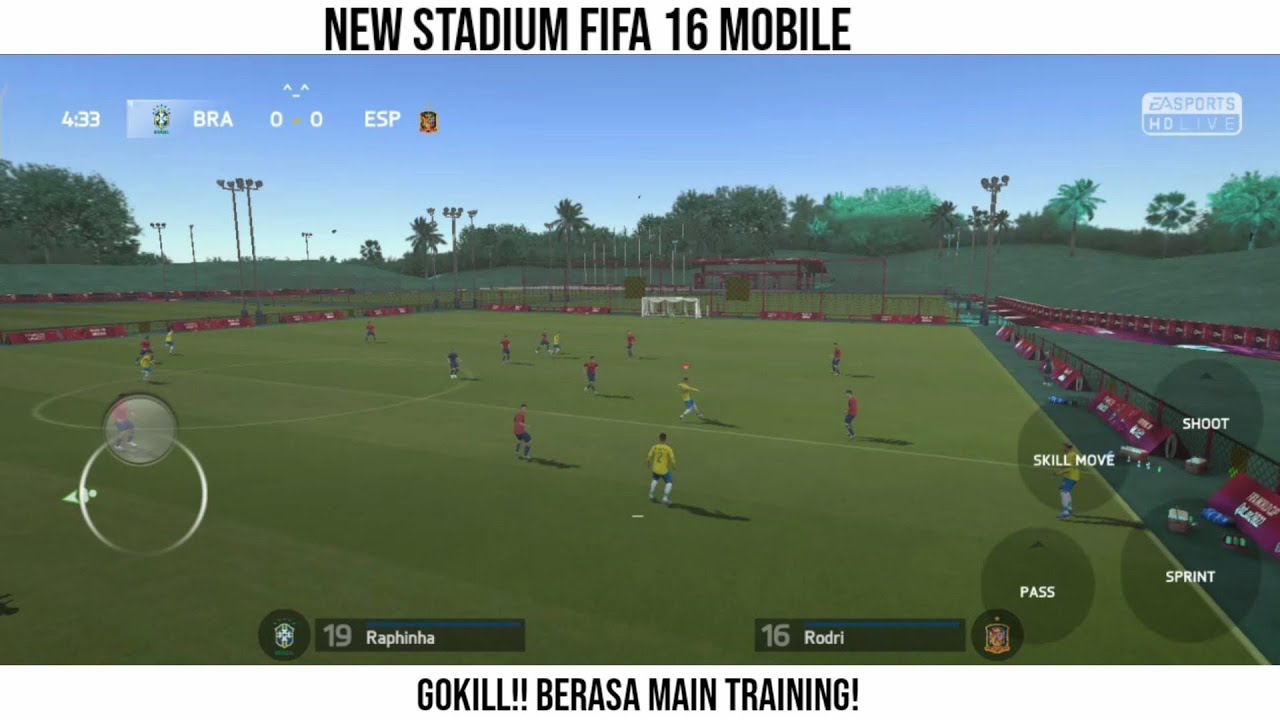 New Stadium Fifa 16 [Stadium Training Mode] Fifa 16 Mobile Offline