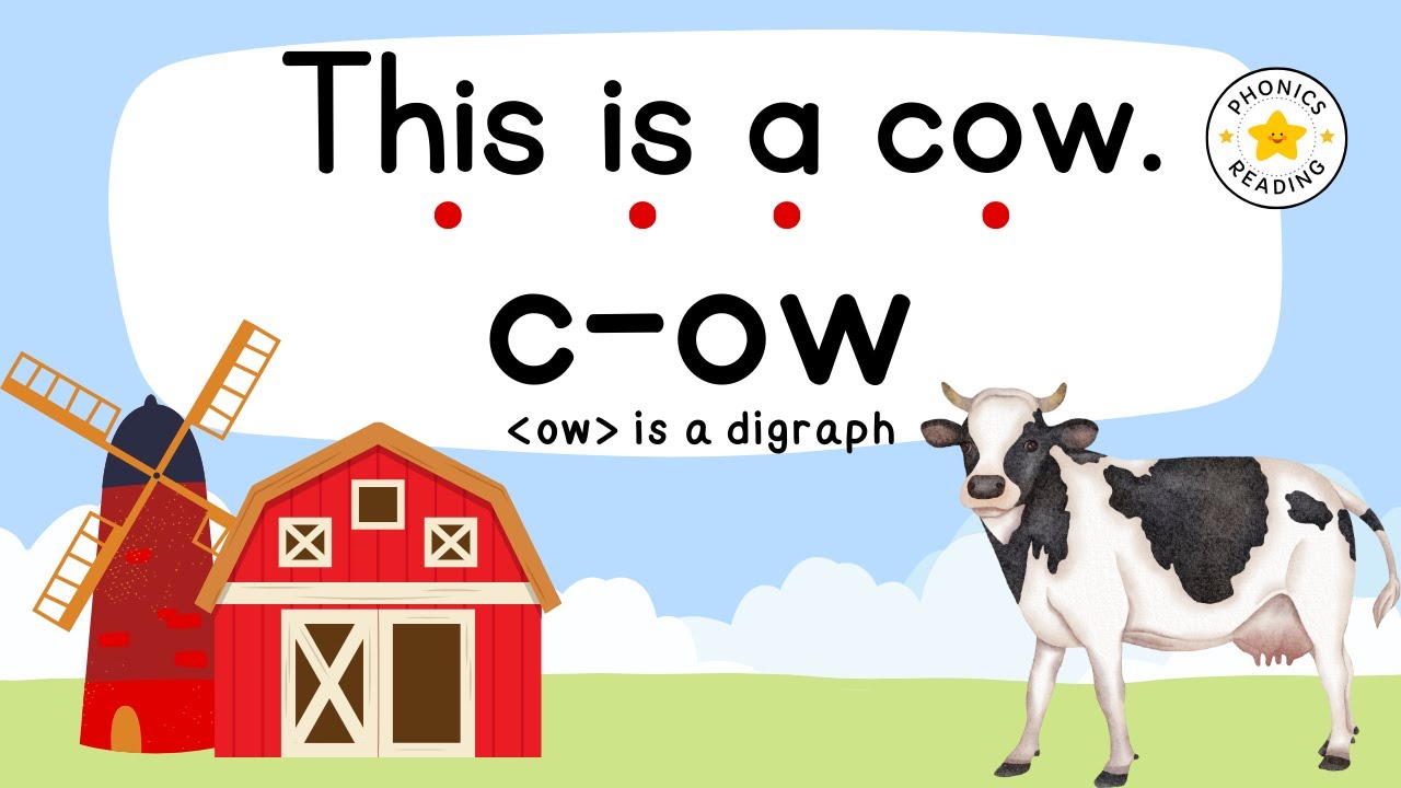 How to Spell Farm Animal Names with Phonics | Farm Phonics - YouTube