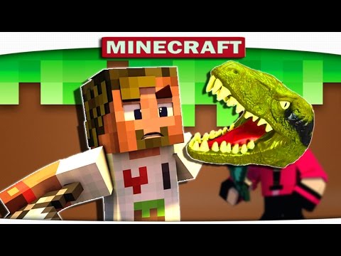 Видео: ч.04 - ЖЕСТОКОЕ НАПАДЕНИЕ ДИНОЗАВРА!!! - Подземные приключения (Minecraft CRAZY HG)