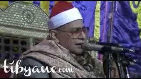 الشيخ محمود صديق المنشاوى يبكى الحضور فى سورة الفجر 2012 المنيا