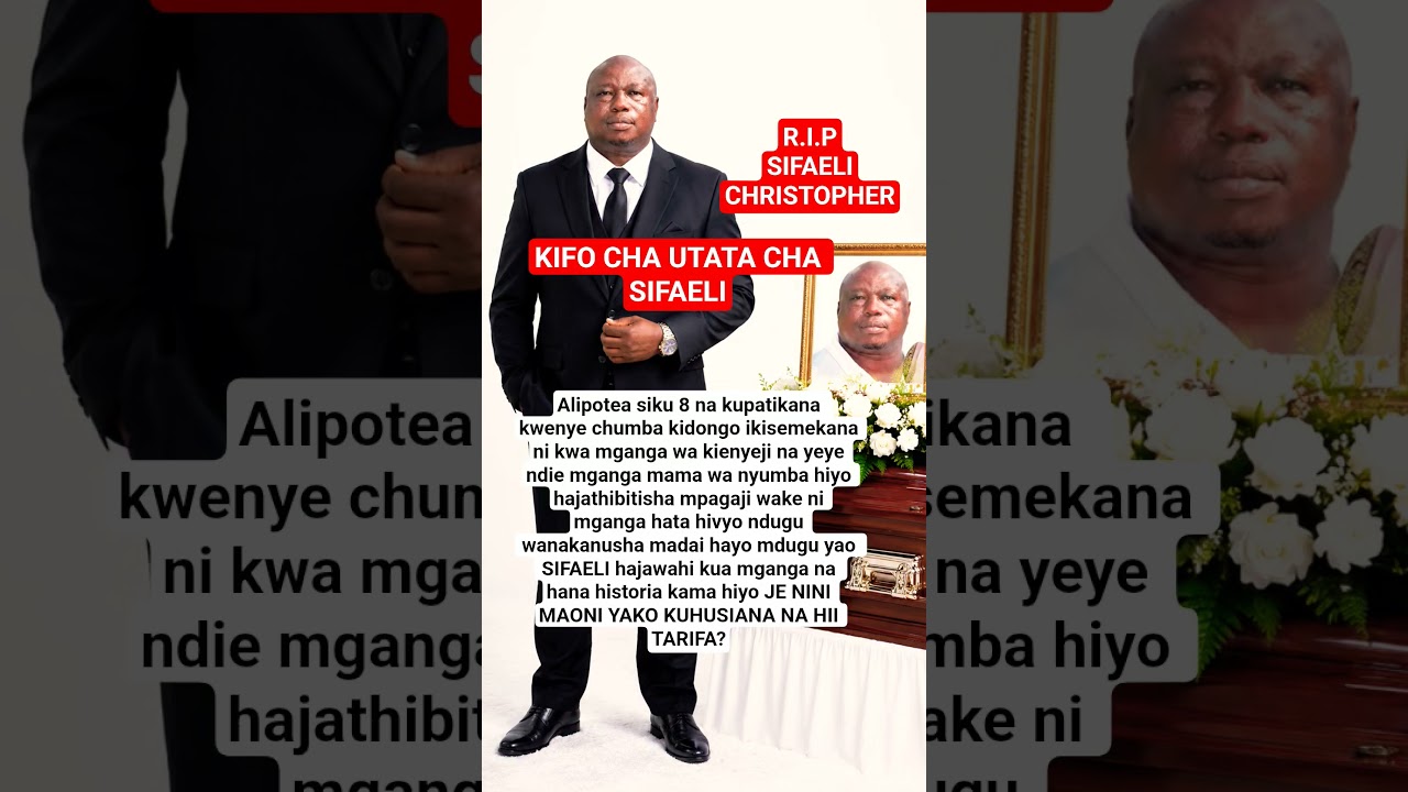 SIFAELI APOTEA NA KUKUTWA AMEKUFA #trending #sumaiyafilam #funnyshorts #trending #wasafitv
