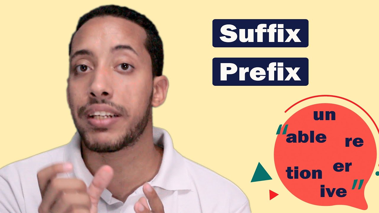suffix and prefix شرح بالعربي