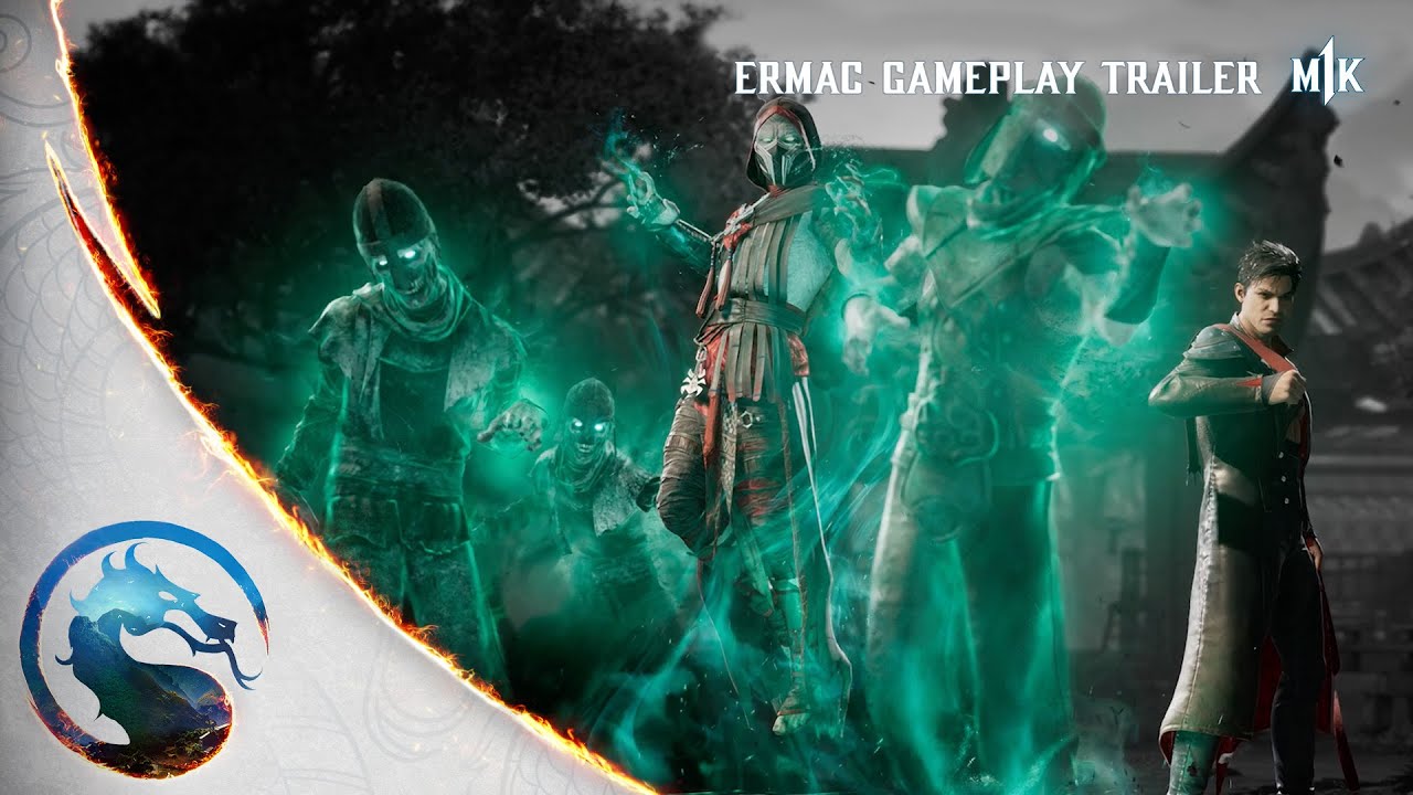 New Mortal Kombat 1 Trailer Unveils First Look At Gameplay For Upcoming DLC Fighter Ermac - Available April 16 As Part Of The Kombat Pack 1 YouTube player