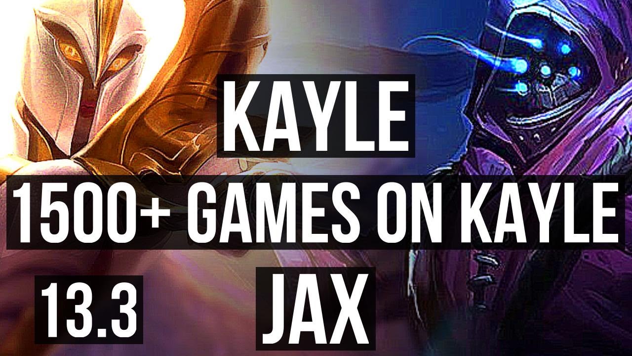 KAYLE vs JAX (TOP) 2.6M mastery, 1500+ games | KR Master 13.3 -