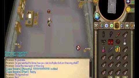 Nexus 614 - thieving stall glitch, unlimited clicks, no anti-bot