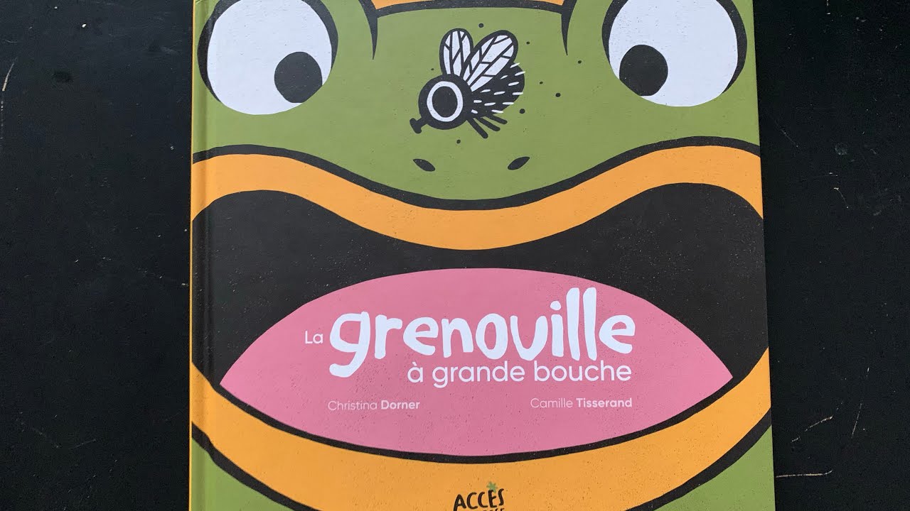 ⭐️La grenouille à grande bouche