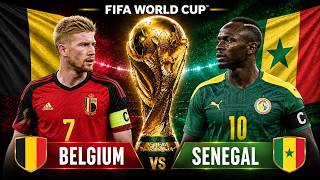 Belgium Vs Senegal LIVE | FIFA World Cup 2026 LIVE | World Cup Match LIVESCORE | Belgium Vs Senegal