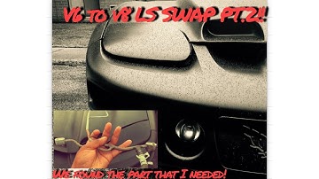 V6 TO V8 LS SWAP PART 2!!