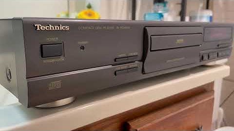 Technics Compact Disc CD Player SL-PG480A - Audiophile