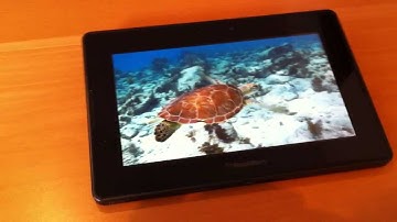 BlackBerry PlayBook HD video sample