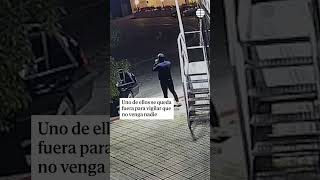 Así han robado la caja fuerte con dinero y papeletas del sorteo del Camión de los Regalos #robo