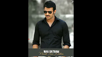 prabash telugu whatsapp status # telugu whatsapp status# my name is billa song#